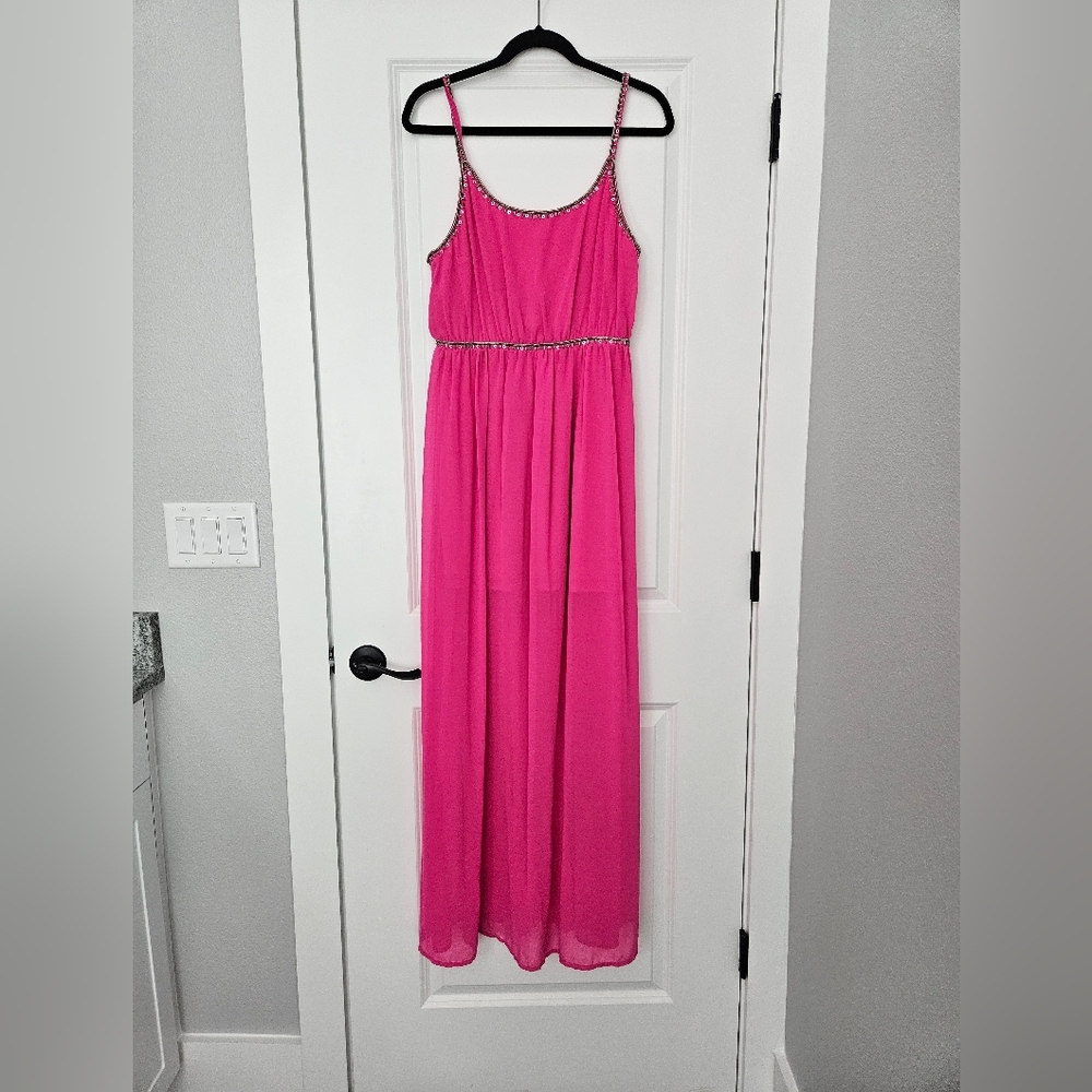 Pink maxi